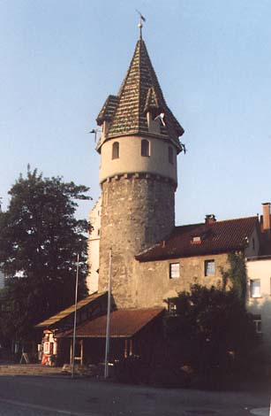 Der gr�ne Turm in Ravensburg